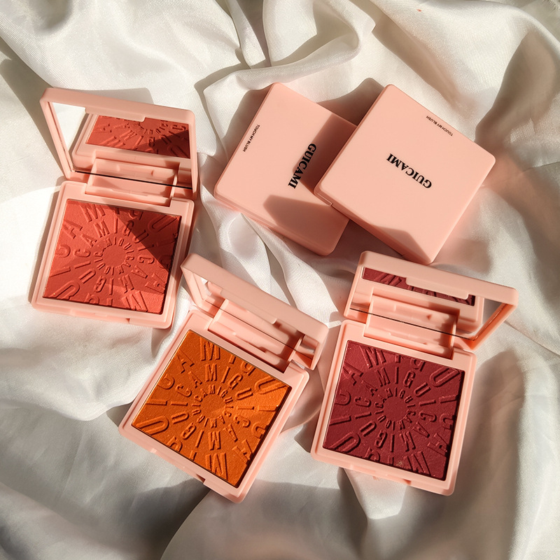 Beauty Makeup Novo - Paleta de rubor de melocotón cara