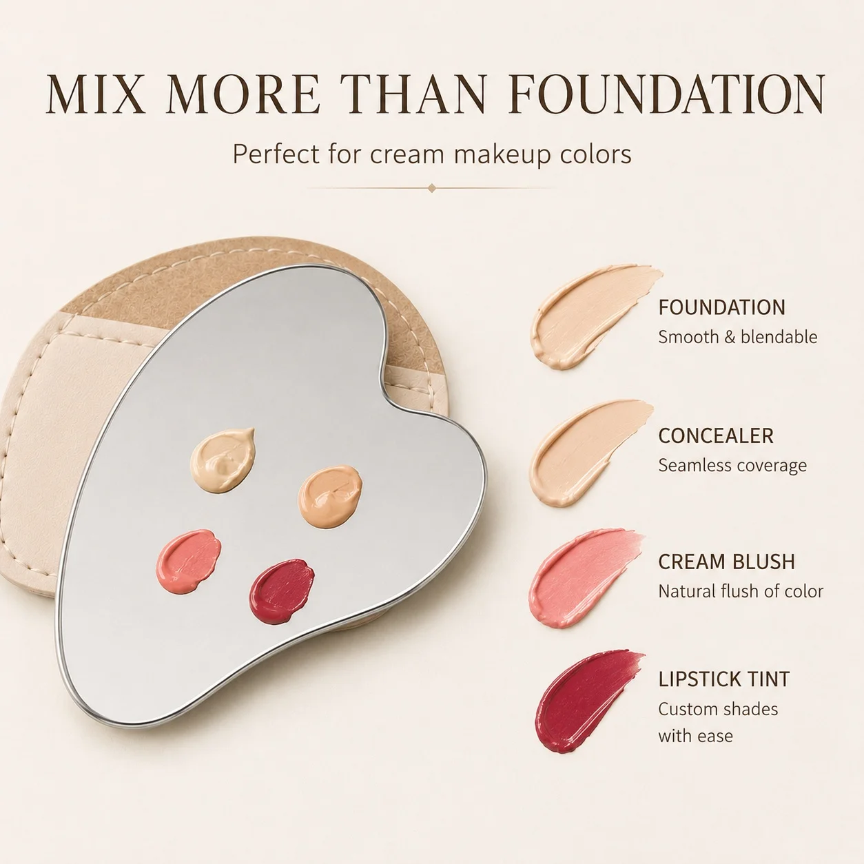 Beauty Makeup Tools - Paleta de Maquillaje en Forma de