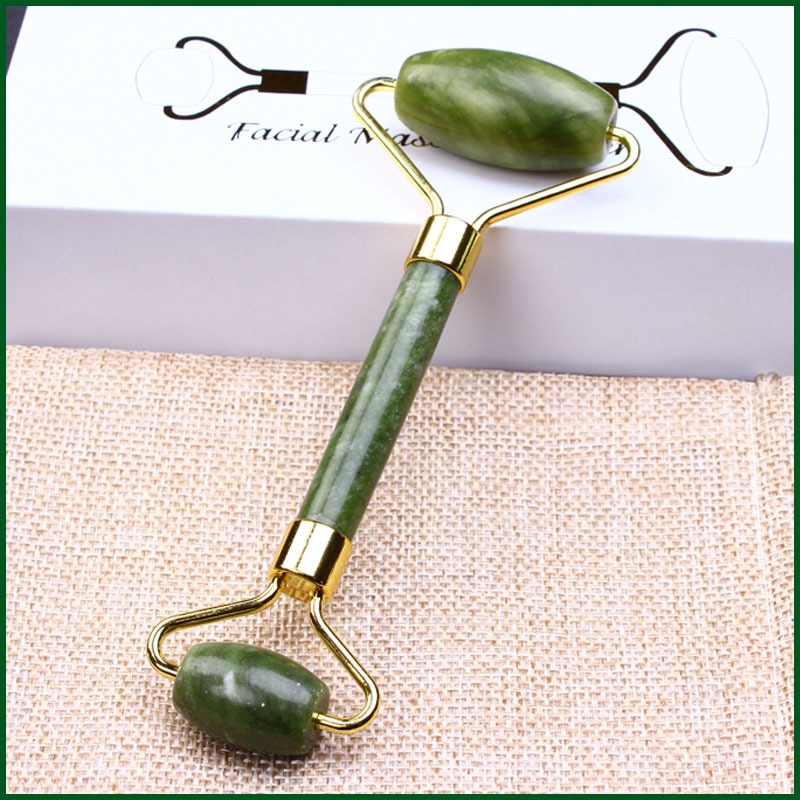 Jade Roller Gua Sha - Cuidado de la piel, piedra de