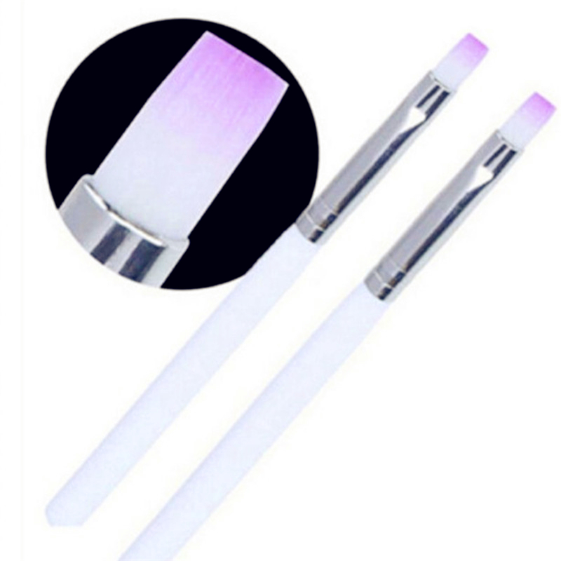 Beauty Makeup Sale - Pinceles para uñas individuales, varilla blanca,