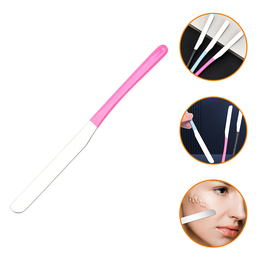 Beauty Makeup Tools - Espátula Mezcladora de Maquillaje de Acero
