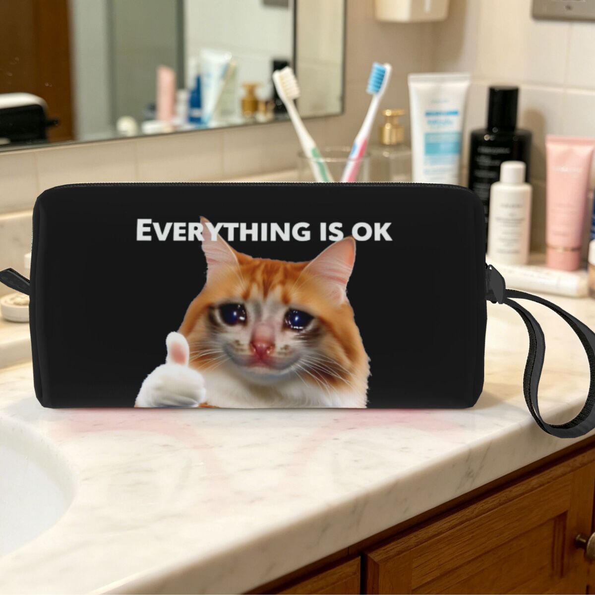 Beauty Makeup Ok - Everything's Ok Crying Cat Memes -