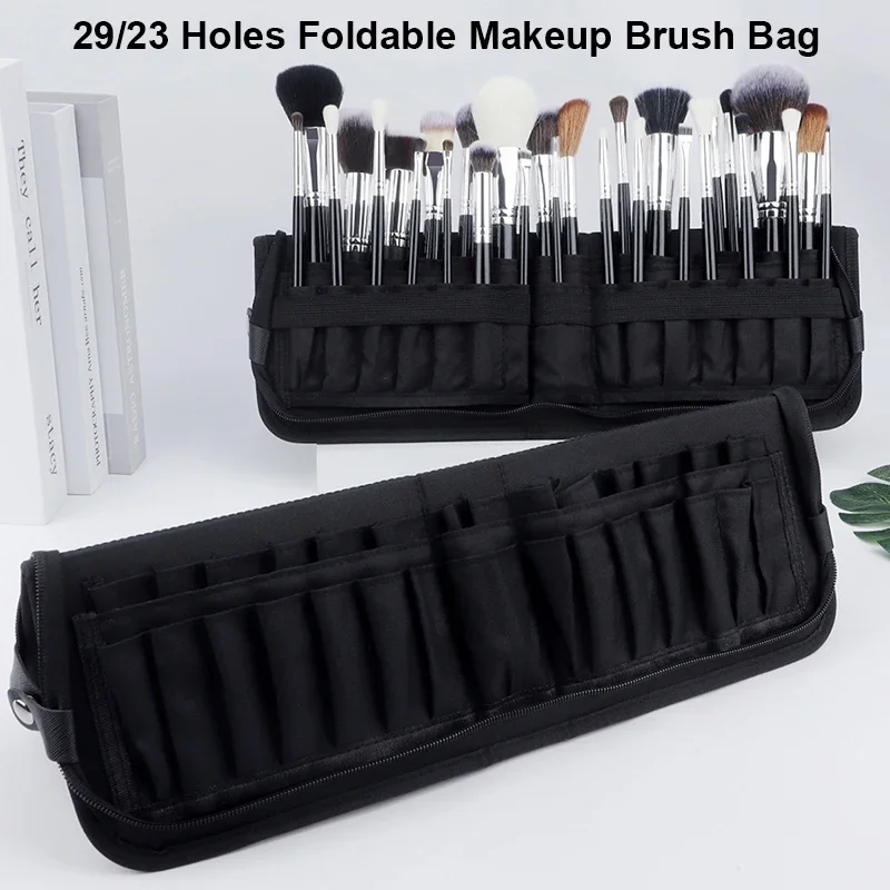 Beauty Makeup Case - Bolsa plegable para brochas de maquillaje