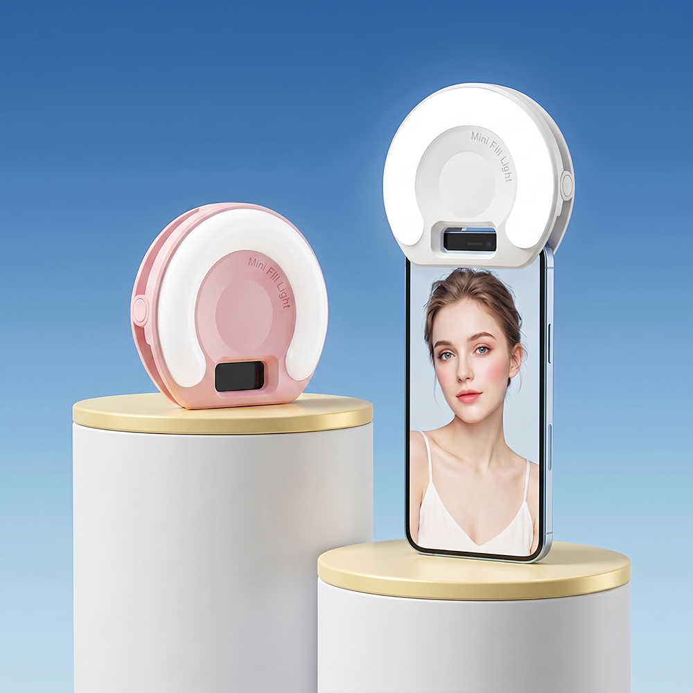 Beauty Makeup Video - Mini aro de luz portátil con