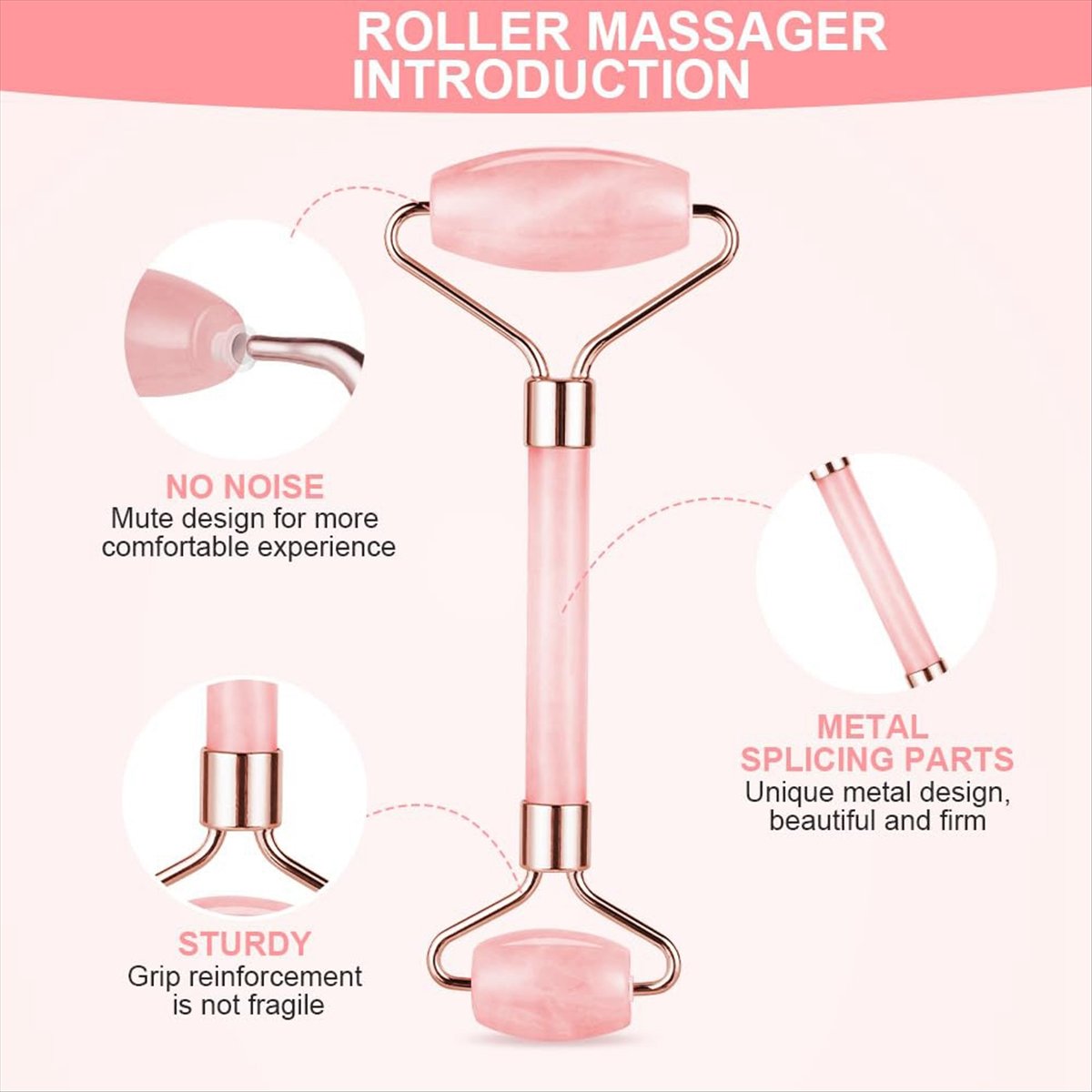 MSOR Nuevo Set de Rodillos de  - Jade Roller Gua Sha reseña y precio