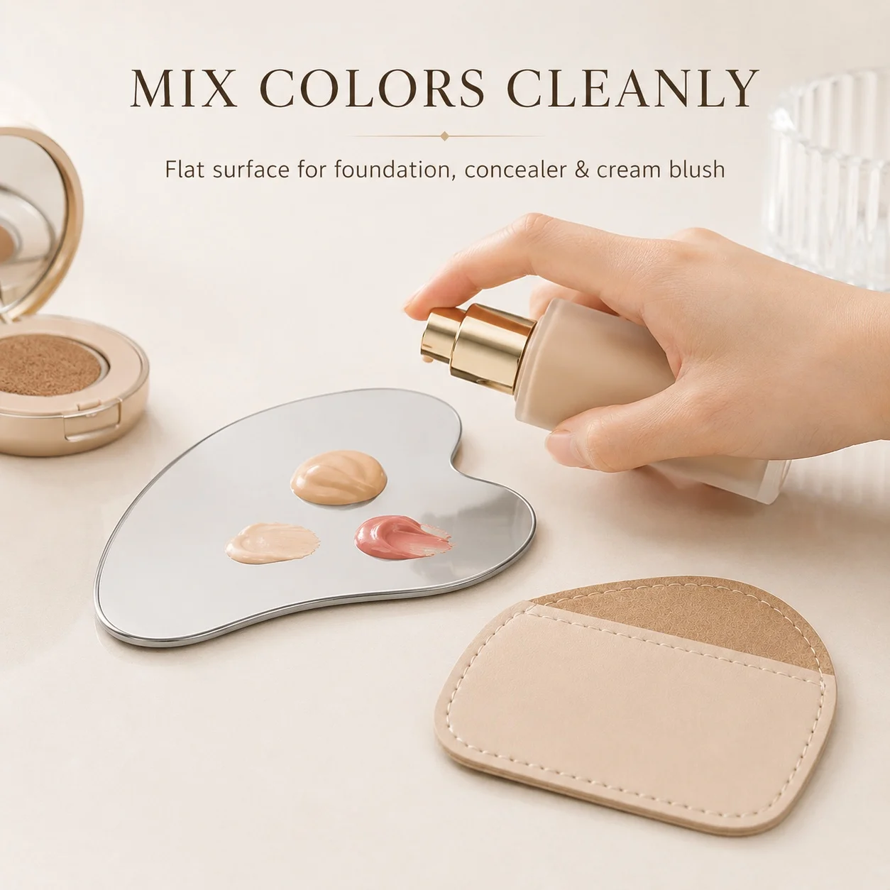 Paleta de Maquillaje en Forma  - Beauty Makeup Tools reseña y precio