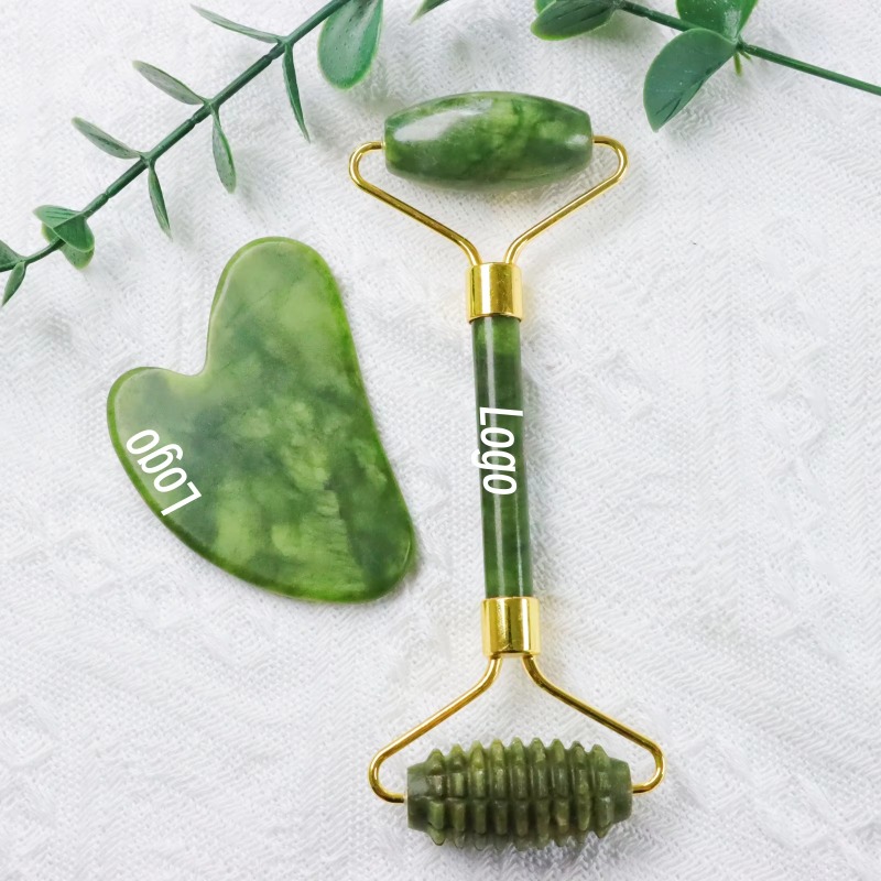 Set de Rodillo de Jade y Gua S - Jade Roller Gua Sha reseña y precio