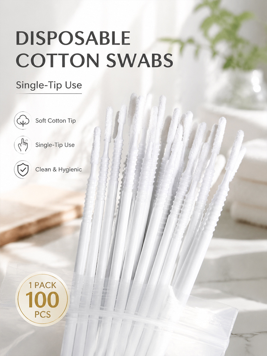 Hisopos de Algodón Desechables - Eyelash Extension reseña y precio