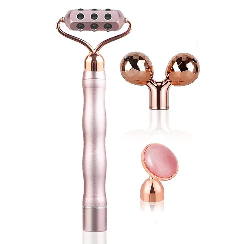 Rodillo 3D 3 en 1, barra de be - Jade Roller Gua Sha reseña y precio