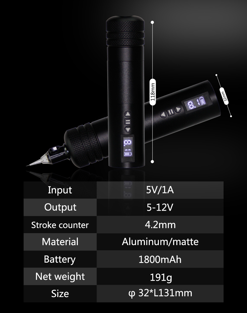 Máquina de tatuaje Digital rec - Beauty Makeup Sale reseña y precio