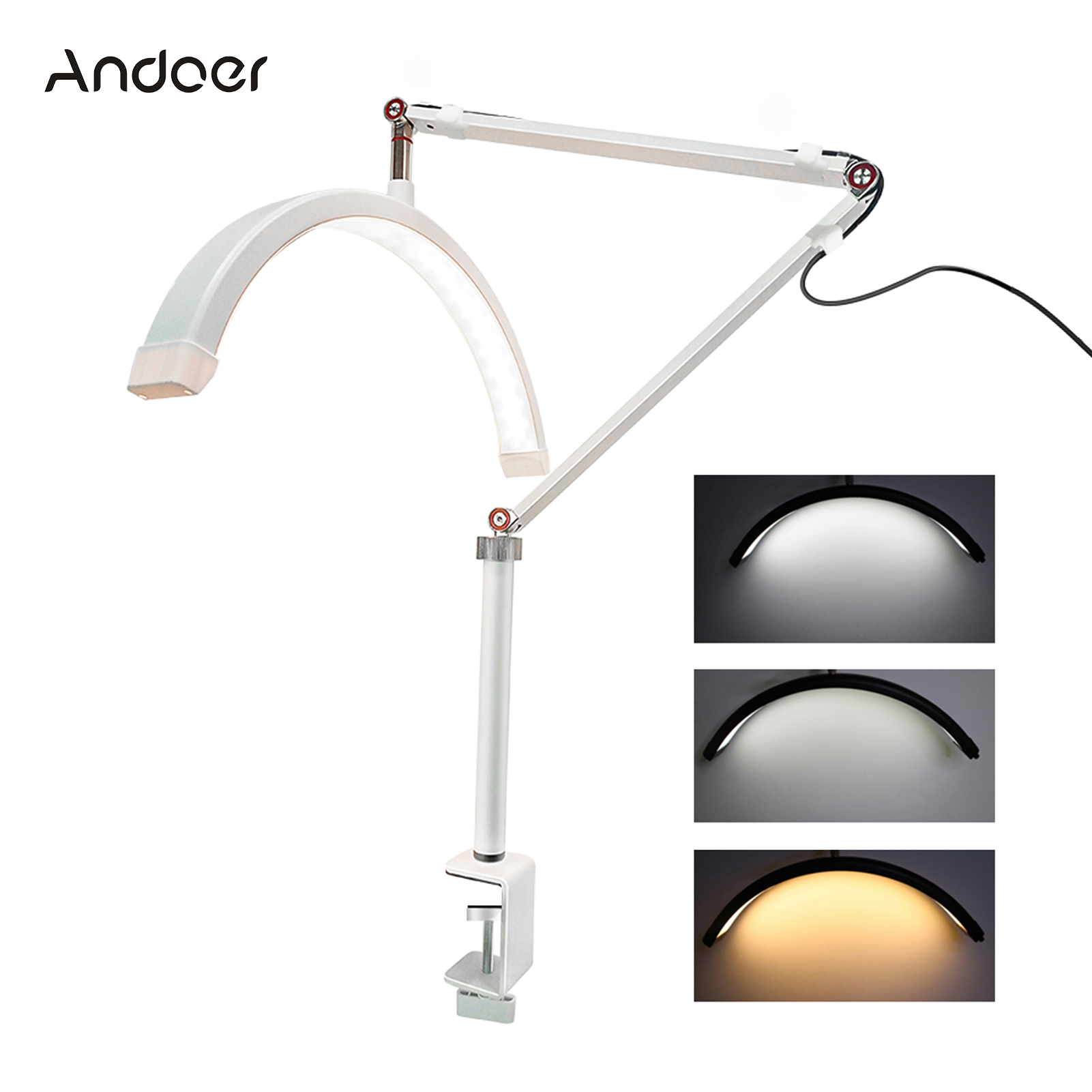Andoer HD-M3X luz LED para víd - Beauty Makeup Video reseña y precio