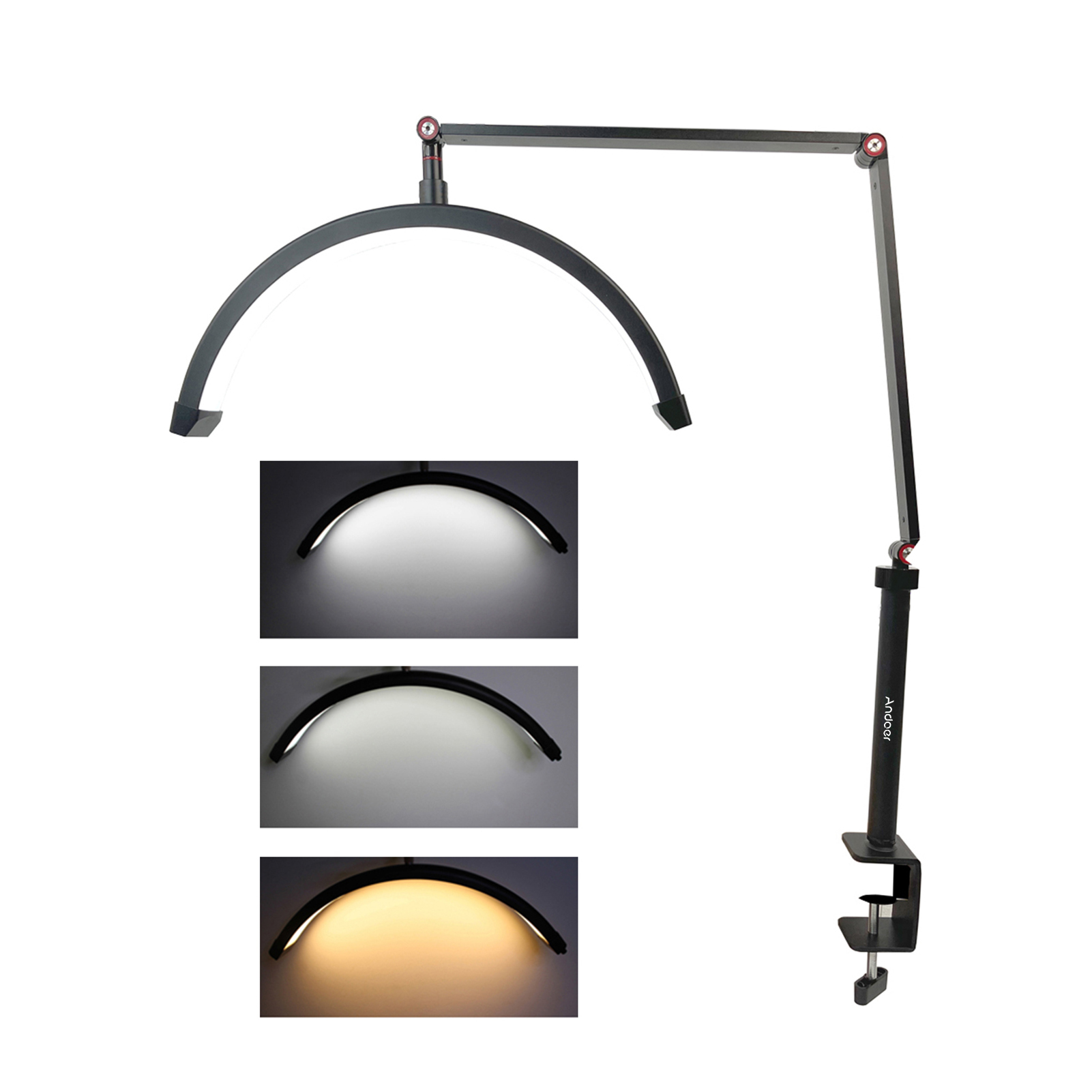 Andoer HD-M3X luz LED para víd - Beauty Makeup Video reseña y precio