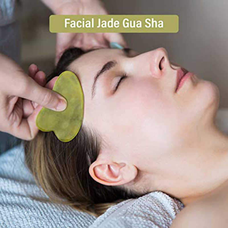 Rodillo de Jade Natural, juego - Jade Roller Gua Sha reseña y precio
