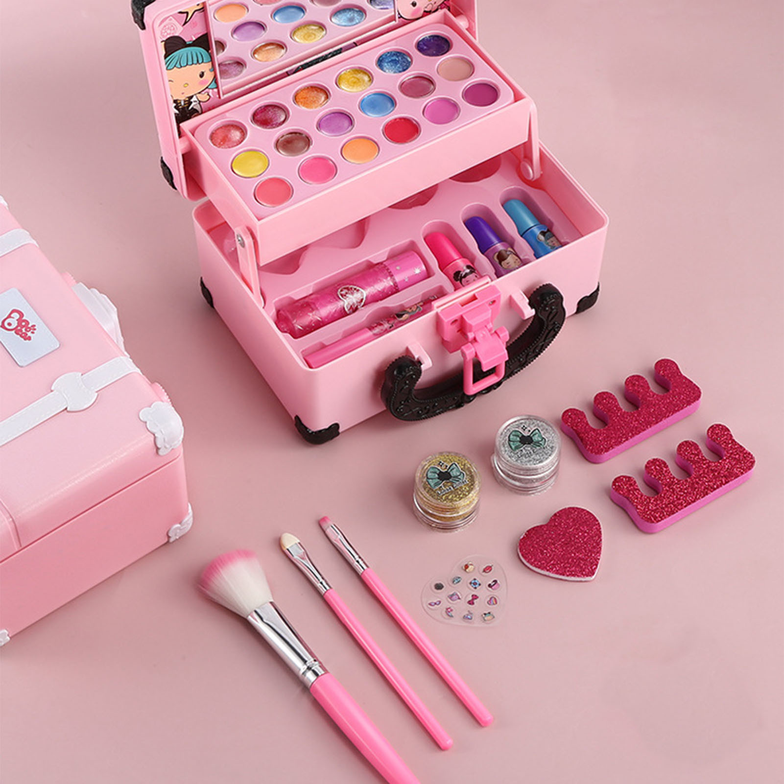 Juego de maquillaje para niños - Beauty Makeup Lipstick reseña y precio