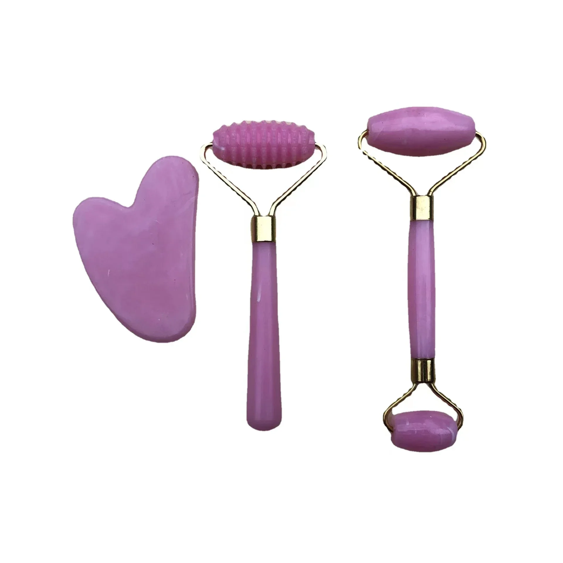 Masajeador de rodillo de resin - Jade Roller Gua Sha reseña y precio
