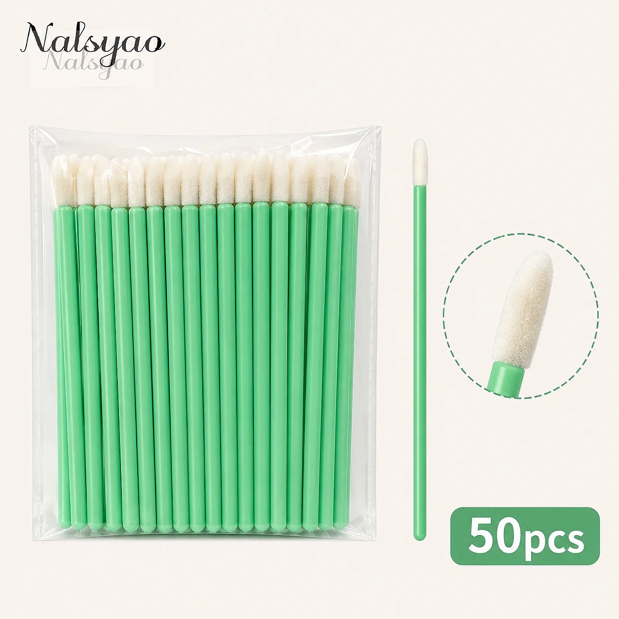 50/500 piezas de aplicadores d - Eyelash Extension reseña y precio