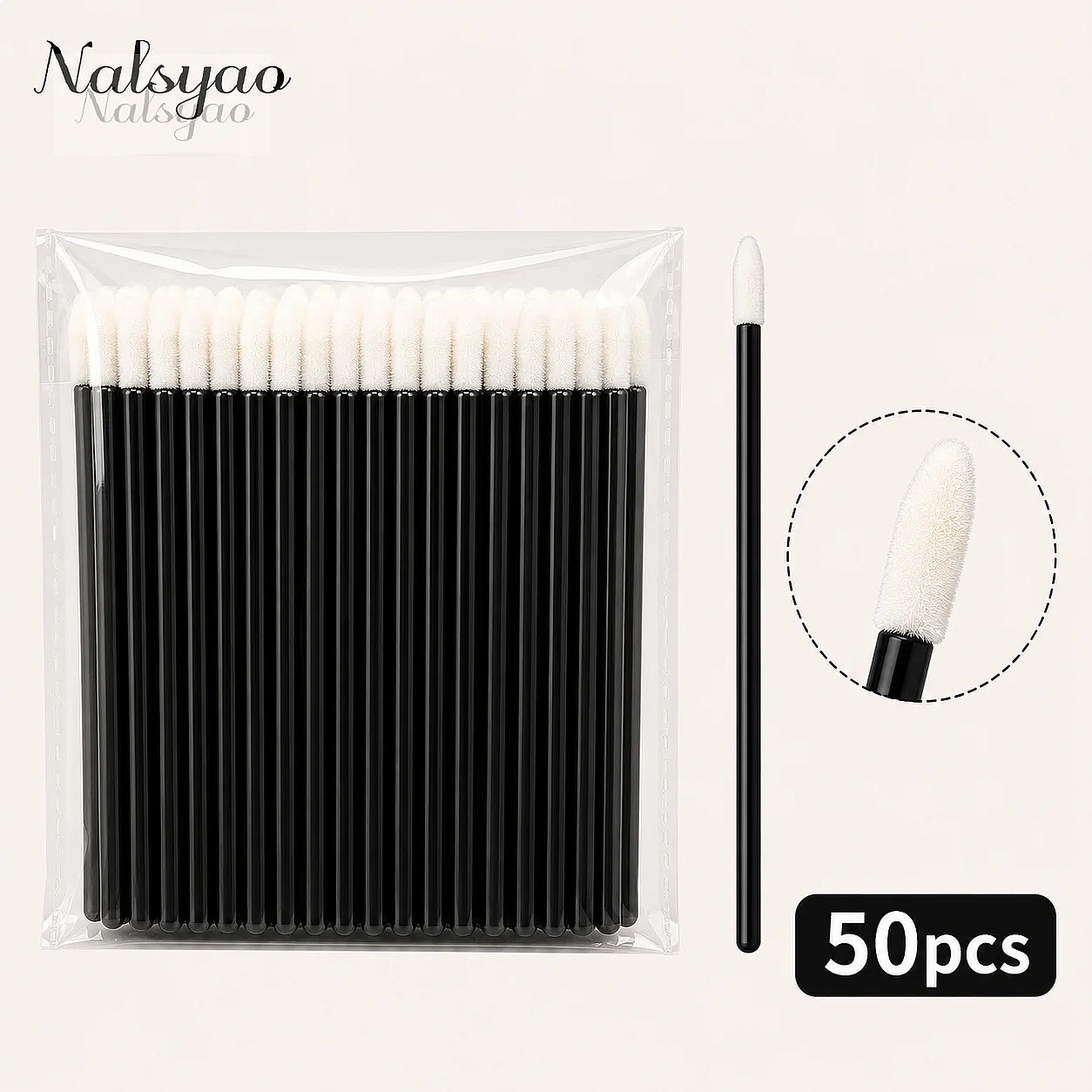 50/500 piezas de aplicadores d - Eyelash Extension reseña y precio