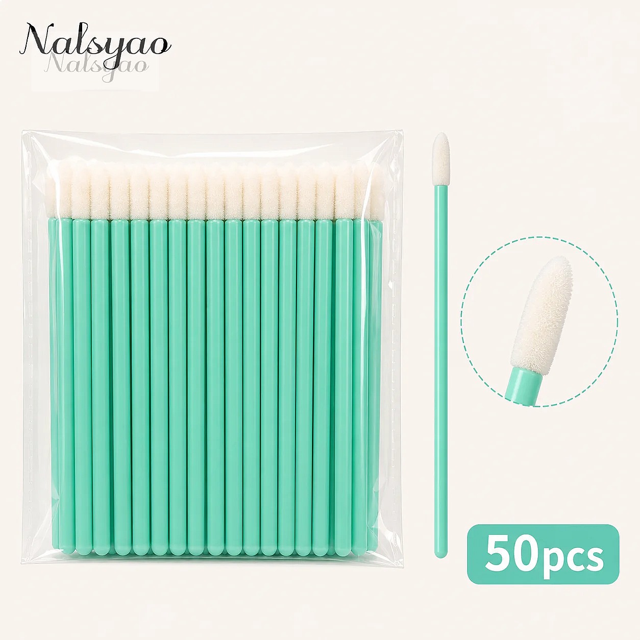 50/500 piezas de aplicadores d - Eyelash Extension reseña y precio