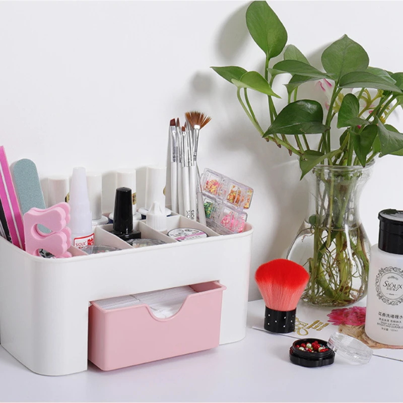 Organizador de uñas, cajón de  - Beauty Makeup Lipstick reseña y precio