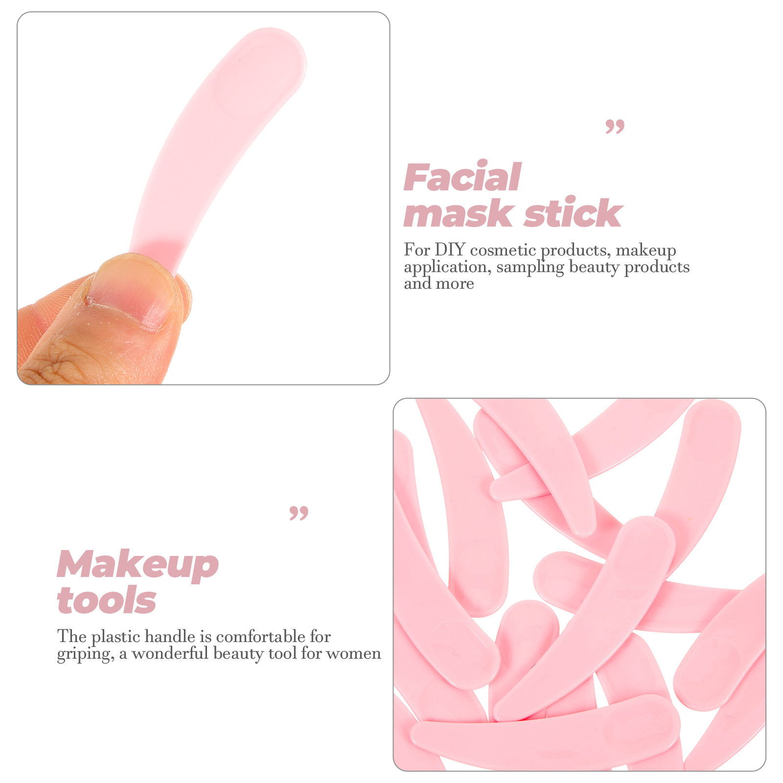 50 Espátulas de Plástico para  - Beauty Makeup Tools reseña y precio